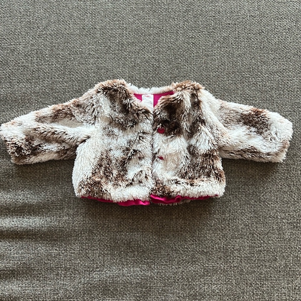 Zutano baby fur coat